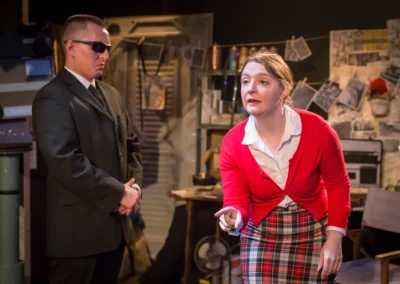 One Giant Leap Arrows and Traps Directed by Ross McGregor 2nd - 27th July 2019 The Brockley Jack Studio, London