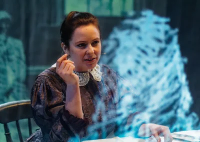 Ten Days in a Madhouse So It Goes Theatre Adapted & Directed by Douglas Baker Producer Lucie Regan 14 June-2 July 2022 The Brockley Jack Studio, London