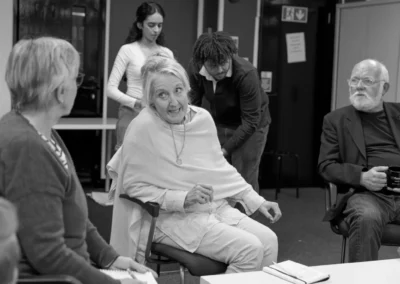 The Elephant In The Room Produced by Clockschool Theatre Written by Peter Hamilton Directed by Ross McGregor 8th - 27th October 2024 Waterloo East Theatre, London