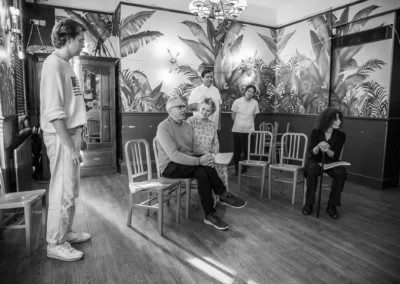 The Elephant In The Room Produced by Clockschool Theatre Written by Peter Hamilton Directed & designed by Ken McClymont 8th November - 2nd December 2023 Theatre at the Tabard, London