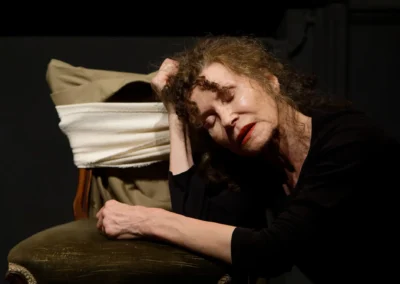 The Trumpeter Stone Wolf Productions in association with Neil McPherson Directed by Vladimir Shcherban 9 July - 3 August 2024 Finborough Theatre, London