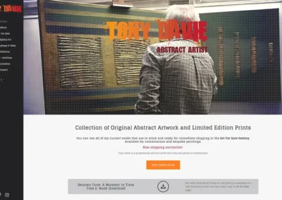 Tony Davie Abstract Artist