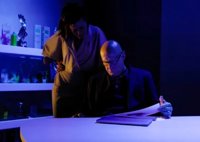 Woke Up Produced by The Turbine Theatre Written and Directed by Anna Longaretti 7th- 11th November 2023 The Turbine Theatre, London